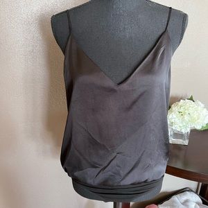 Black Satin bodysuit